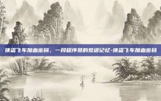侠盗飞车加血密码，一段程序员的荒诞记忆-侠盗飞车加血密码