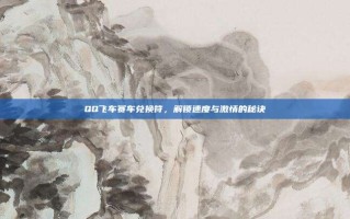 QQ飞车赛车兑换符，解锁速度与激情的秘诀