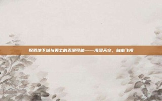 探索地下城与勇士的无限可能——海阔天空，自由飞翔