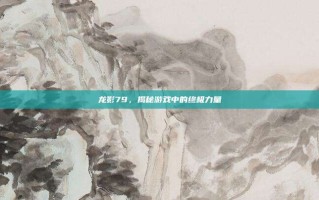 龙影79，揭秘游戏中的终极力量