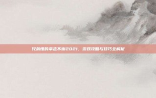 兄弟懂的拿走不谢2021，游戏攻略与技巧全解析