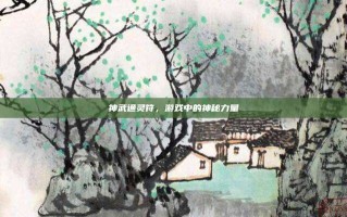 神武通灵符，游戏中的神秘力量