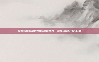探索妖精的尾巴NDS游戏世界，深度攻略与技巧分享