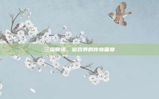 三届奇缘，游戏界的传奇篇章