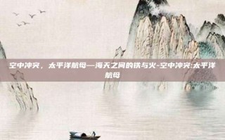 空中冲突，太平洋航母—海天之间的铁与火-空中冲突:太平洋航母