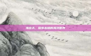 海容天，探索未知的海洋世界