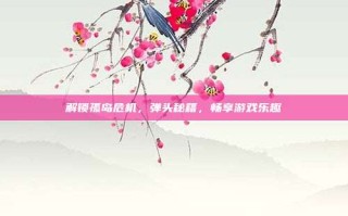 解锁孤岛危机，弹头秘籍，畅享游戏乐趣