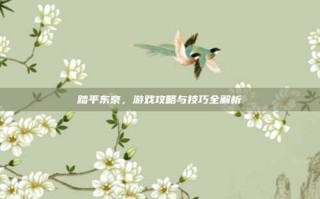 踏平东京，游戏攻略与技巧全解析