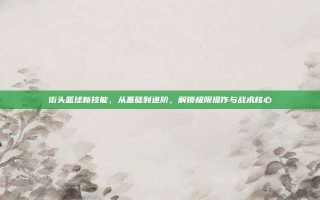 街头篮球新技能，从基础到进阶，解锁极限操作与战术核心