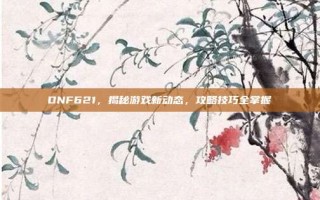 DNF621，揭秘游戏新动态，攻略技巧全掌握