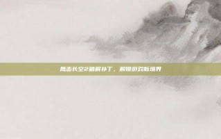 鹰击长空2破解补丁，解锁游戏新境界