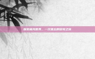 探索极光世界，一次难忘的冒险之旅