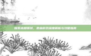 探索未知领域，奈幽游戏深度解析与攻略指南