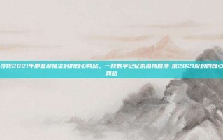 寻找2021年那些没被尘封的良心网站，一段数字记忆的温情回溯-求2021没封的良心网站