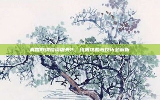 真香收纳荒漠屠夫2，终极攻略与技巧全解析