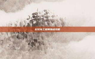 彩虹岛工程师加点攻略