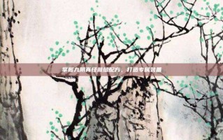 掌握九阴真经裁缝配方，打造专属装备