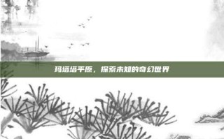 玛塔塔平原，探索未知的奇幻世界