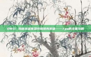 OMG！揭秘英雄联盟终极坦克英雄——Tpa的全面攻略