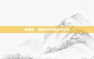 每每团，策略与技巧的完美结合