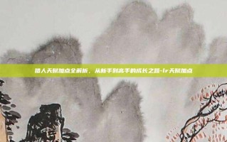 猎人天赋加点全解析，从新手到高手的成长之路-lr天赋加点