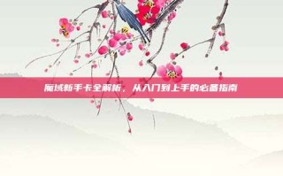 魔域新手卡全解析，从入门到上手的必备指南