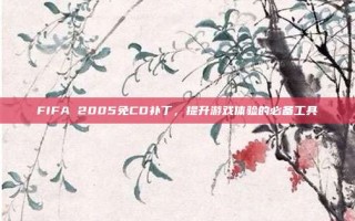 FIFA 2005免CD补丁，提升游戏体验的必备工具