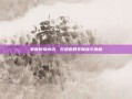 掌握传奇内功，打造你的专属战斗风格