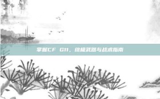 掌握CF G11，终极武器与战术指南