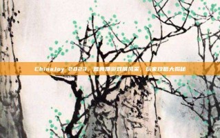 ChinaJoy 2023，雅典娜游戏展风采，玩家攻略大揭秘