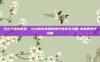天空之龙的怒吼，S14版本英勇投弹手库奇全攻略-英勇投弹手攻略