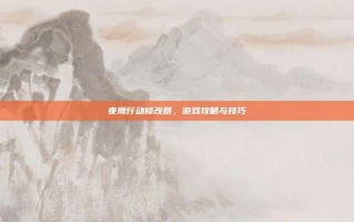 夜鹰行动修改器，游戏攻略与技巧