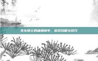 无头骑士的缰绳掉率，游戏攻略与技巧