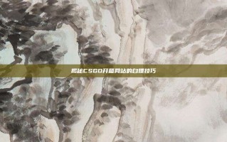 揭秘CSGO开箱网站的白嫖技巧