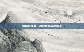 猴岛外挂网，游戏界的暗流涌动