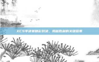 XCS半决赛精彩对决，揭秘胜利的关键因素