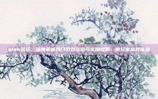 aion多玩，深度解析热门游戏资讯与实用攻略，助玩家高效体验