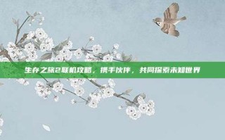 生存之旅2联机攻略，携手伙伴，共同探索未知世界