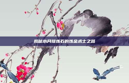 揭秘水月提炼石的炼金术士之路-第1张图片-速奇网 揭秘水月提炼石的炼金术士之路-第1张图片-速奇网