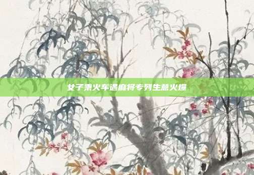 女子乘火车遇麻将专列生意火爆-第1张图片-速奇网 女子乘火车遇麻将专列生意火爆-第1张图片-速奇网