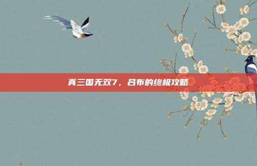 真三国无双7，吕布的终极攻略-第1张图片-速奇网