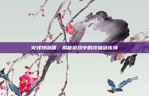 火线特训营,揭秘游戏中的终极训练场-第1张图片-速奇网 火线特训营,揭秘游戏中的终极训练场-第1张图片-速奇网