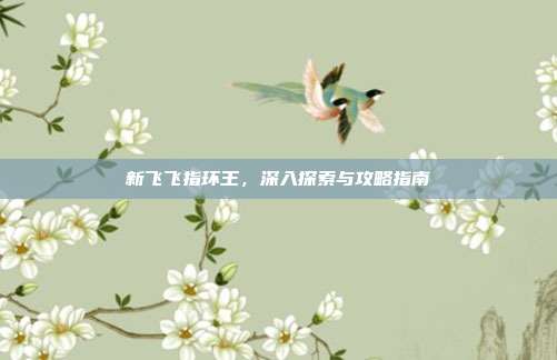 新飞飞指环王，深入探索与攻略指南-第1张图片-速奇网
