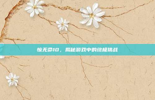惊无命10,揭秘游戏中的终极挑战-第1张图片-速奇网 惊无命10,揭秘游戏中的终极挑战-第1张图片-速奇网