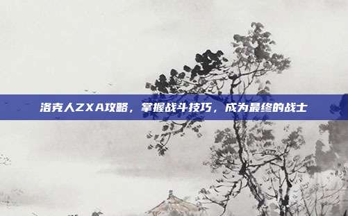 洛克人ZXA攻略,掌握战斗技巧,成为最终的战士-第1张图片-速奇网 洛克人ZXA攻略,掌握战斗技巧,成为最终的战士-第1张图片-速奇网