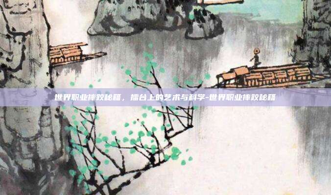 世界职业摔跤秘籍,擂台上的艺术与科学-世界职业摔跤秘籍-第1张图片-速奇网 世界职业摔跤秘籍,擂台上的艺术与科学-世界职业摔跤秘籍-第1张图片-速奇网