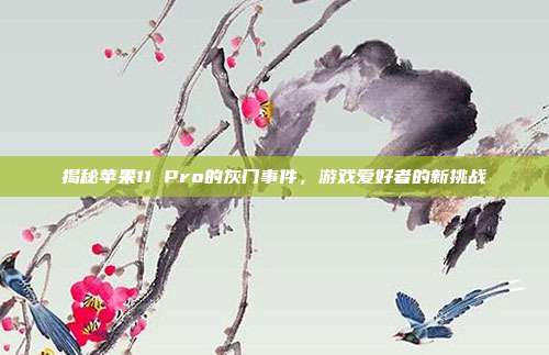 揭秘苹果11 Pro的灰门事件,游戏爱好者的新挑战-第1张图片-速奇网 揭秘苹果11 Pro的灰门事件,游戏爱好者的新挑战-第1张图片-速奇网