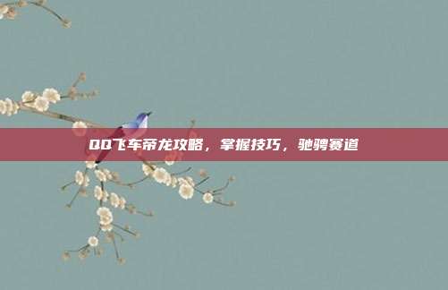 QQ飞车帝龙攻略,掌握技巧,驰骋赛道-第1张图片-速奇网 QQ飞车帝龙攻略,掌握技巧,驰骋赛道-第1张图片-速奇网