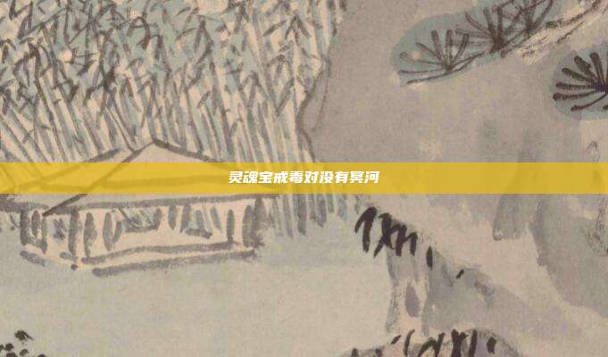 灵魂宝戒毒对没有冥河-第1张图片-速奇网 灵魂宝戒毒对没有冥河-第1张图片-速奇网