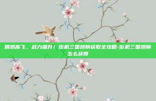 展翅高飞,战力飙升!街机三国翅膀获取全攻略-街机三国翅膀怎么获得-第1张图片-速奇网 展翅高飞,战力飙升!街机三国翅膀获取全攻略-街机三国翅膀怎么获得-第1张图片-速奇网